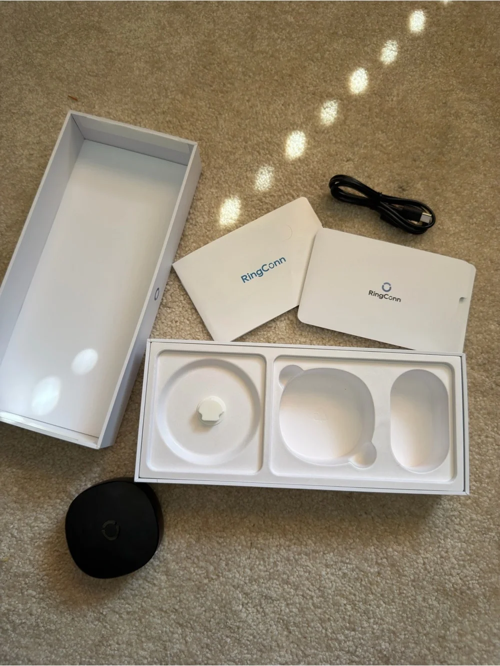 RingConn Smart Ring in Gold – Activity & Sleep Tracker